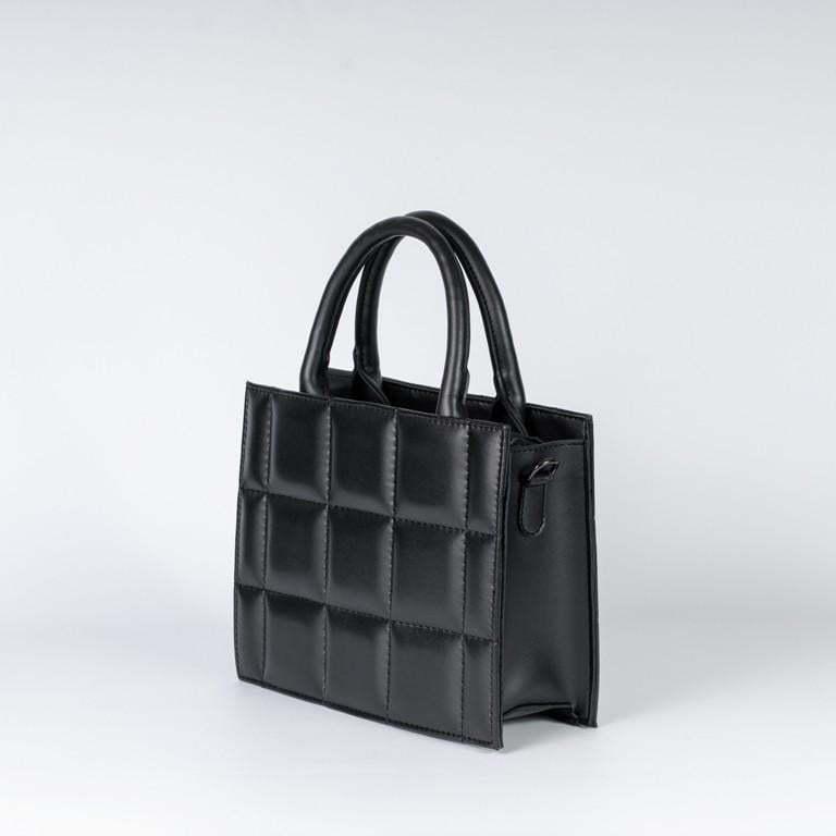 Сумка женская XENIA № 60-21 каркасная из глаткой экокожи Черный - фото 2 Сумка женская XENIA № 60-21 каркасная из глаткой экокожи Черный - фото 2