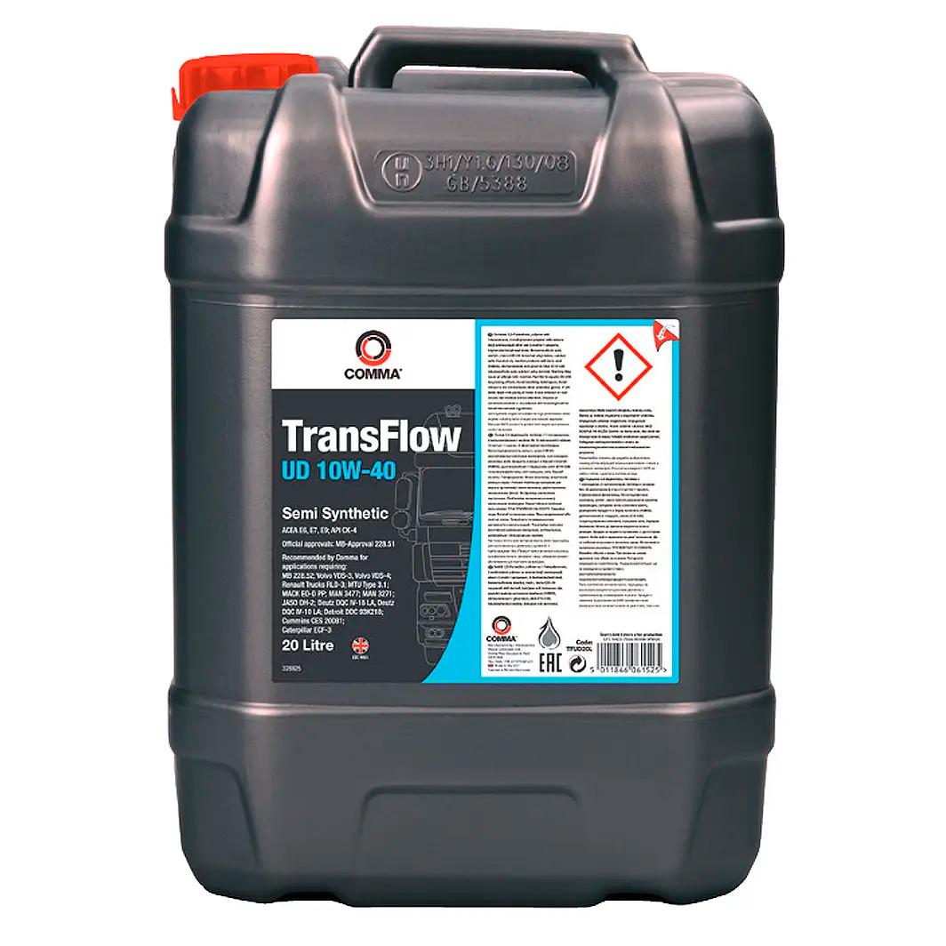 Моторное масло Comma TransFlow UD 10W-40 20 л (45487)