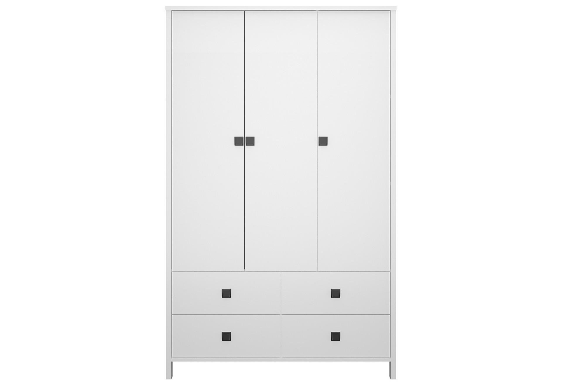 Шкаф 3-дверный с 4 ящиками VMV holding Марокко 149х47х58 Белый (83974)