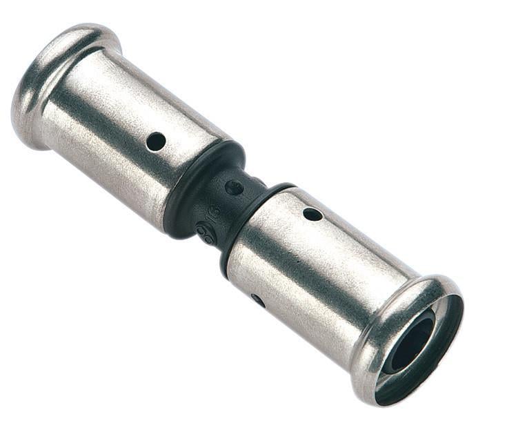 Пресс-муфта промежуточная HENCO пластмасса 50х50 (15PK-5050)