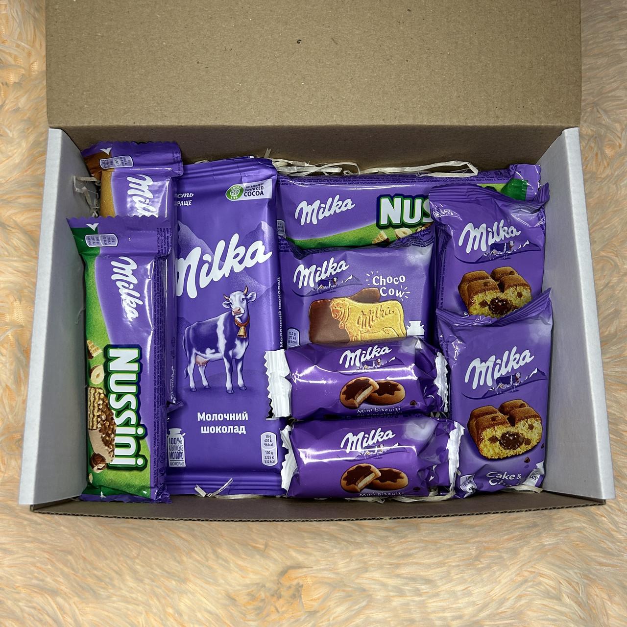Подарочный бокс со сладостью Milka (2072587966)