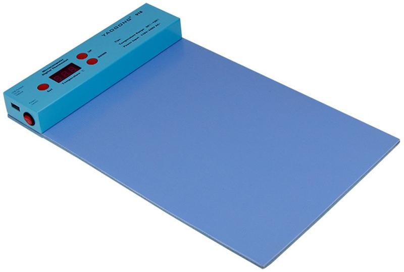 Сепаратор нагреватель Yaogong 918 для ремонта с силиконовый основой 400 Вт 50 - 120 °C 14" (2000996185574) Сепаратор нагреватель Yaogong 918 для ремонта с силиконовый основой 400 Вт 50 - 120 °C 14" (2000996185574)