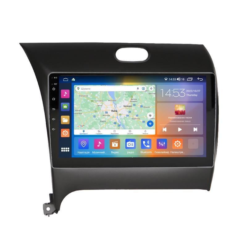 Автомагнітола штатна Lesko для Kia Cerato III рестайлінг Classic 2016-2020 9" 4/64Gb CarPlay 4G Wi-Fi GPS