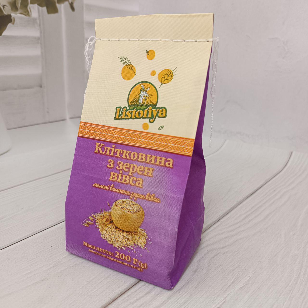 Клетчатка из зерен овса Listoria 200 г (26483883) Клетчатка из зерен овса Listoria 200 г (26483883)