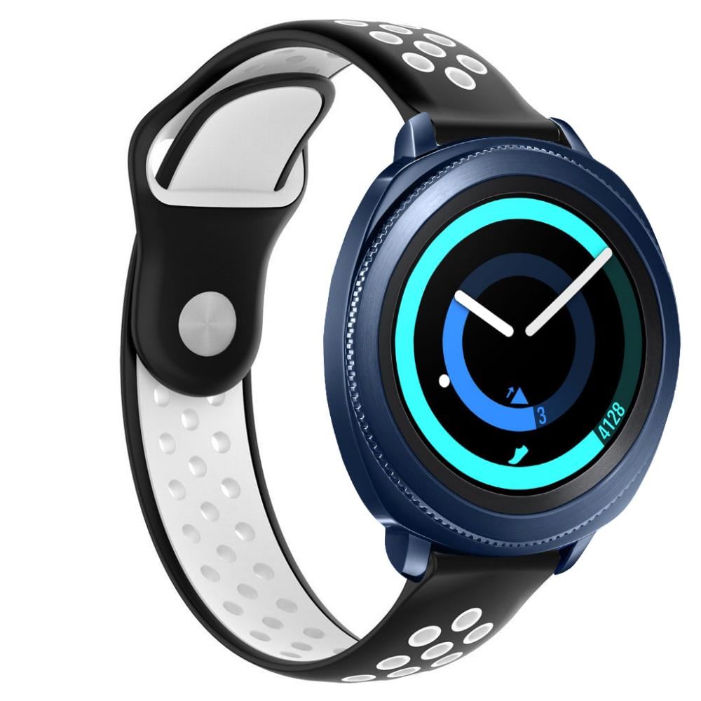 Ремінець Sport для Samsung Gear Sport Black White (13350-1E)