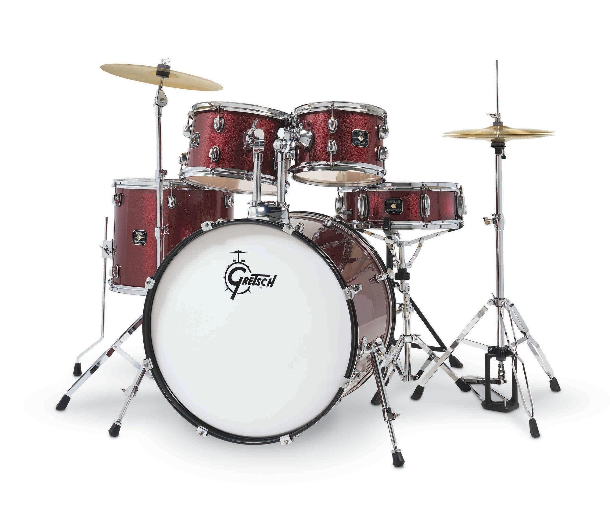 Ударная установка Gretsch Renegade Ruby Sparkle (G-GR801054) - фото 2