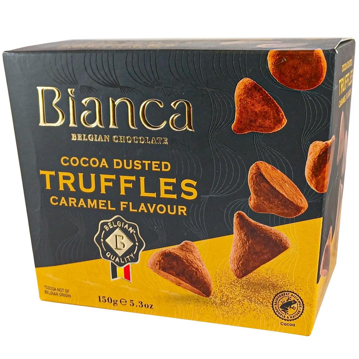 Цукерки Bianca Belgian Chocolate Truffles Caramel 150 г