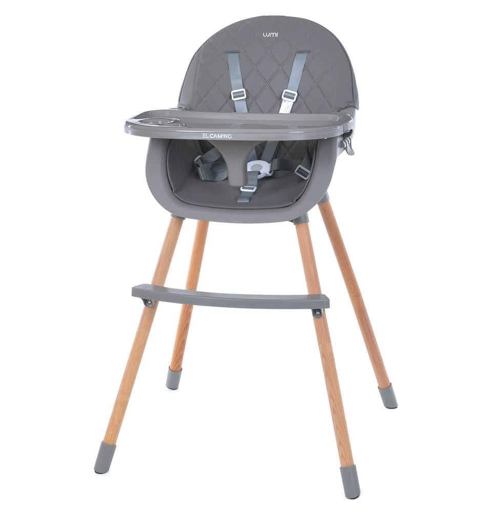 Стульчик для кормления ME 1111 LUMI Grey (35395787)