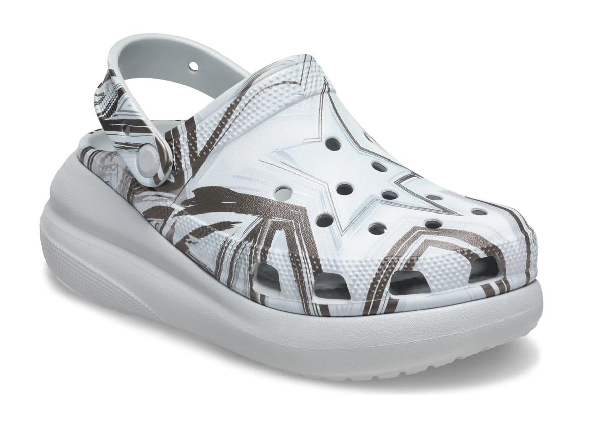 Сабо жіночі Crocs Classic Crush Disco M6W8 р. 38 24,5 см Shimmer Multi (208121) - фото 2