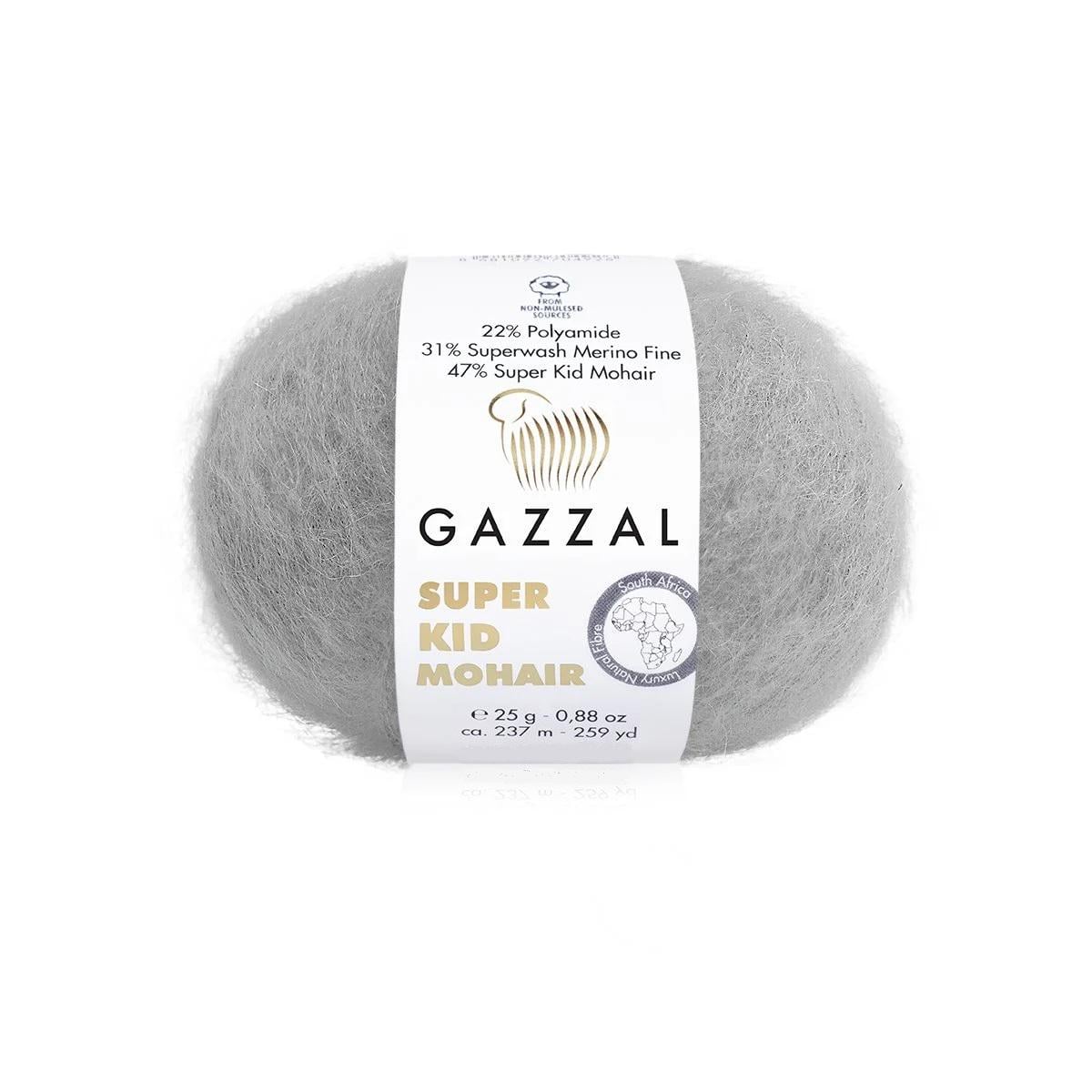 Пряжа Gazzal Super Kid Mohair 64434 Пряжа Gazzal Super Kid Mohair 64434