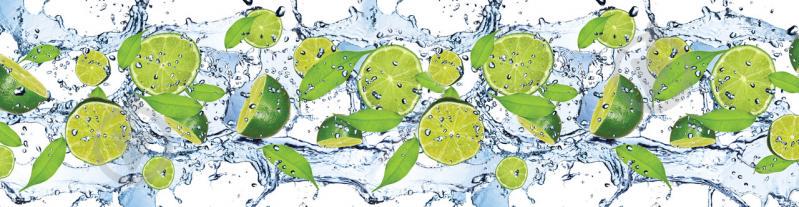 Наклейки кухонний фартух Zatarga "Лайми, м'ята та вода" 600х3000 мм Зелений (Z180275/2) Наклейки кухонний фартух Zatarga "Лайми, м'ята та вода" 600х3000 мм Зелений (Z180275/2)