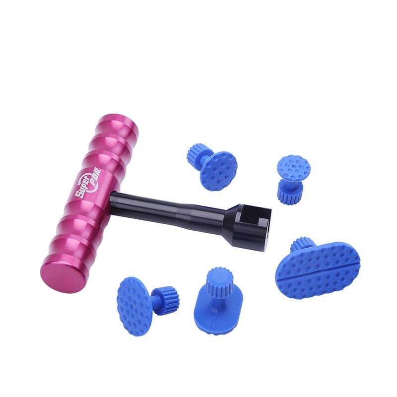 Пуллер ручной Т-образный PDR и комплект грибков для удаления вмятин (201840-5)