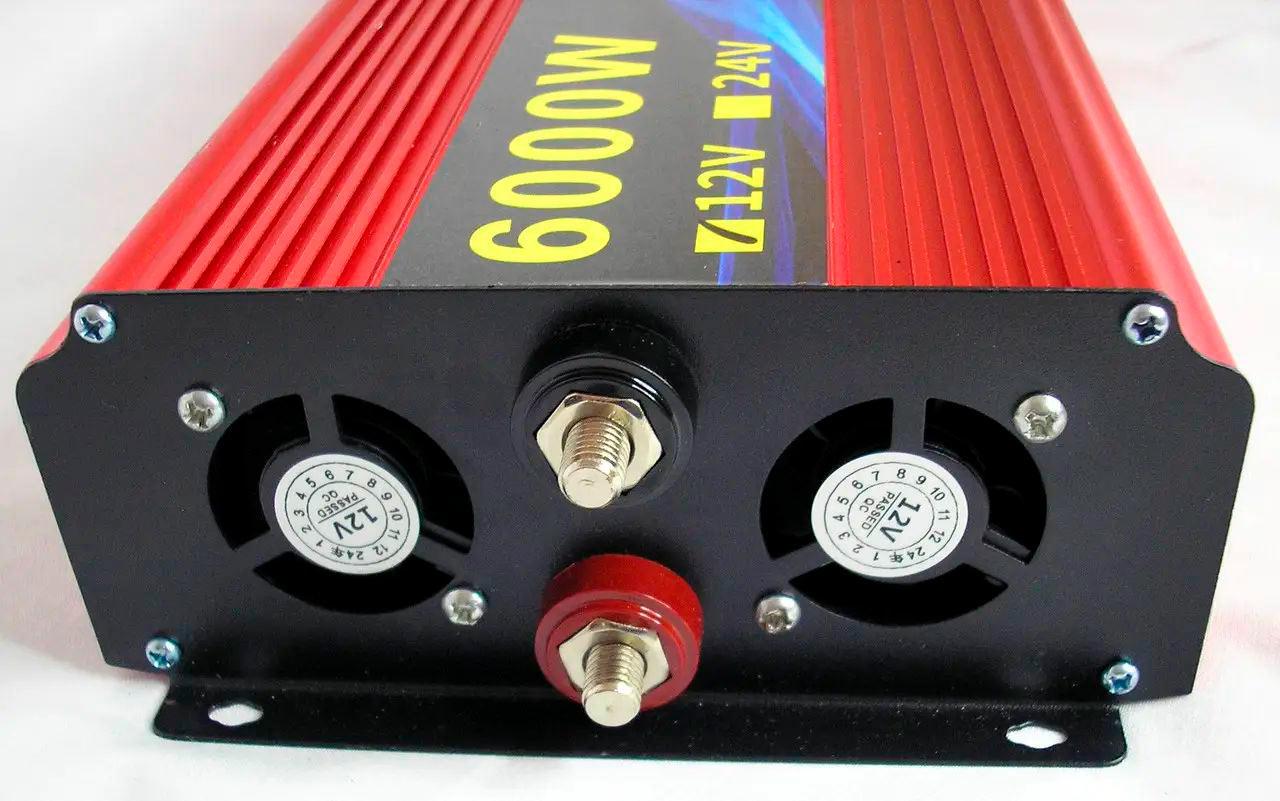 Перетворювач напруги Tataliken 6000W 12V на 220V з чистим синусом (2303700559) - фото 4 Перетворювач напруги Tataliken 6000W 12V на 220V з чистим синусом (2303700559) - фото 4