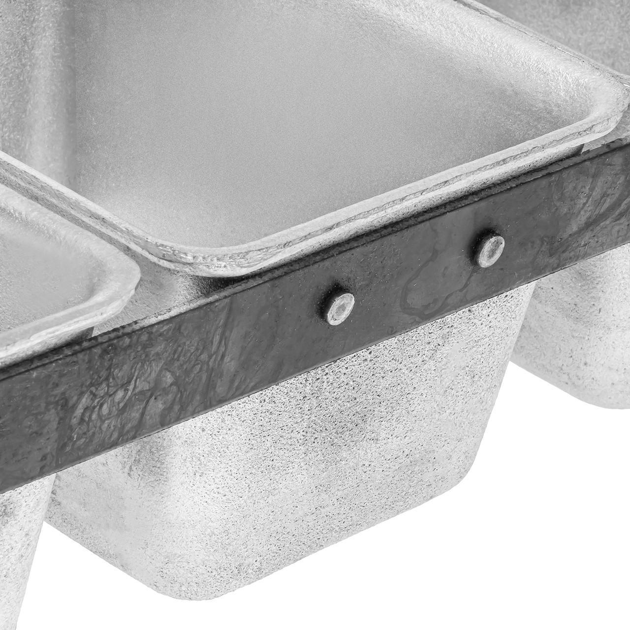 Форма тройная для выпечки 11Д 17,5x12x9 см (1787112193) - фото 7 Форма тройная для выпечки 11Д 17,5x12x9 см (1787112193) - фото 7