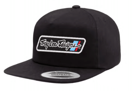 Кепка Troy Lee Designs GO FASTER SNAPBACK HAT OSFA Black