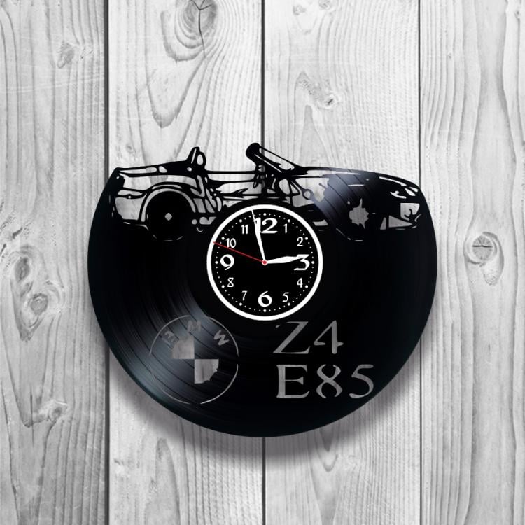 Часы настенные BMW Z4 E85 0549 из виниловой пластинки