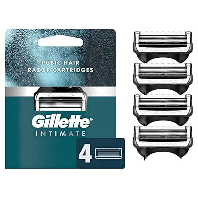 Змінні касети для гоління GILLETTE Intimate Pubic Hair 4 шт.