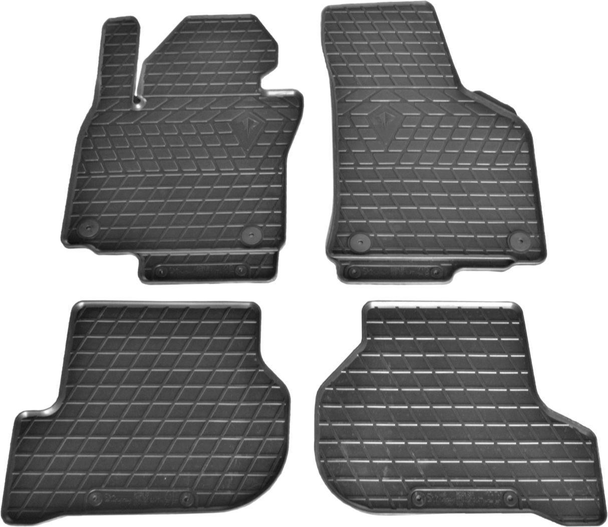 Коврики автомобильные в салон Stingray VW Golf V с 03 г.в. 4 шт. Черный (15293209)