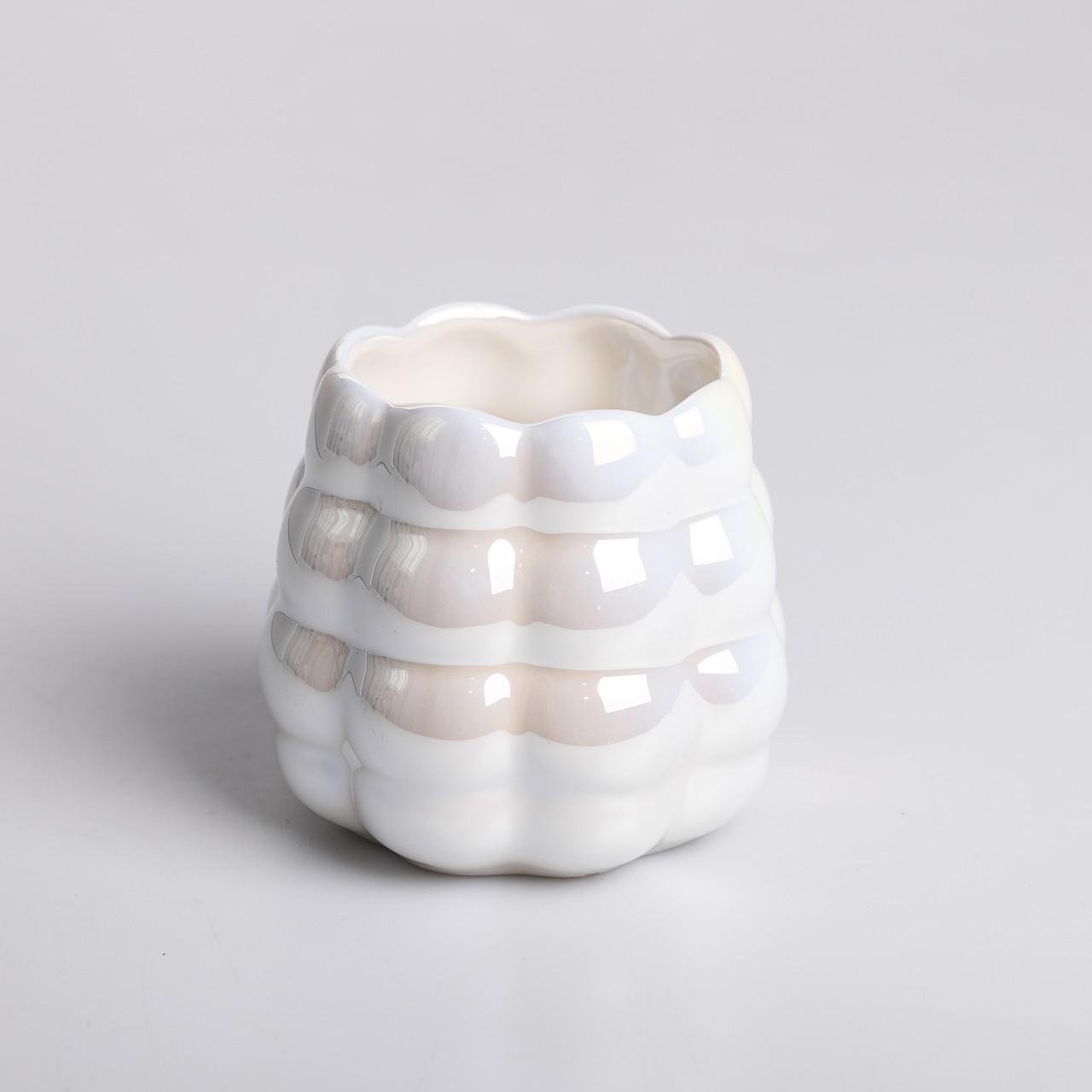 Набір десертних виделок і ложок на 3 персони з підставкою 7 пр. Перламутровий - фото 6 Набір десертних виделок і ложок на 3 персони з підставкою 7 пр. Перламутровий - фото 6