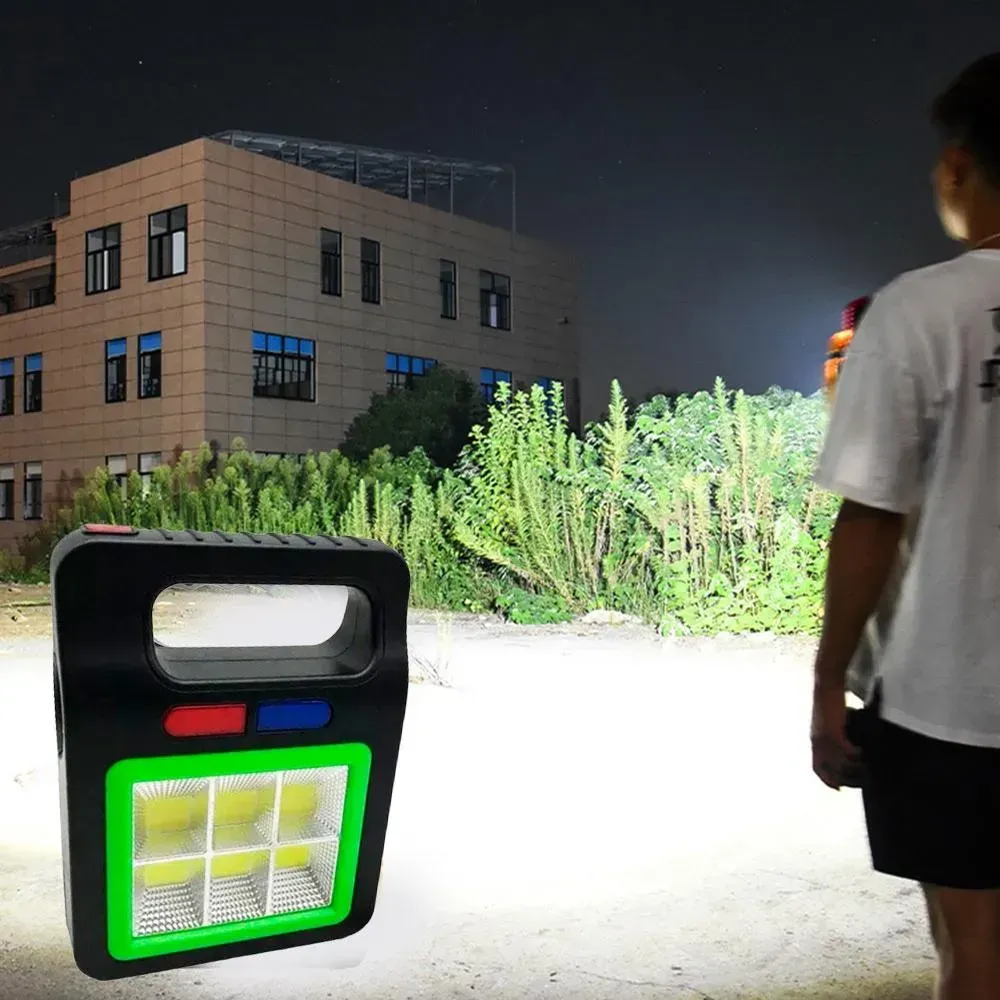 Ліхтар ручний світлодіодний YX-605COB-6 із сонячною панеллю акумуляторний (234568150) - фото 4 Ліхтар ручний світлодіодний YX-605COB-6 із сонячною панеллю акумуляторний (234568150) - фото 4