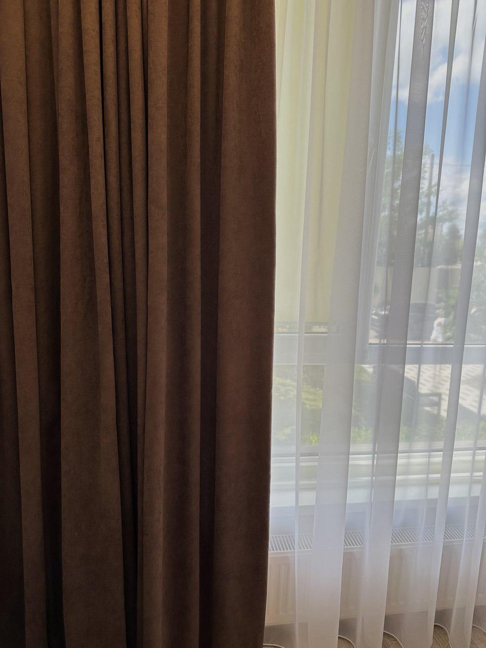 Тюль шифон 400х290 см Белый - фото 3 Тюль шифон 400х290 см Белый - фото 3