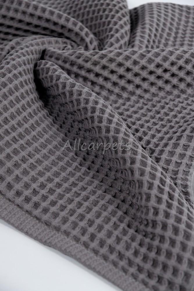 Полотенце для бани Waffle Towel 80х160 см Графитовый (20313534) - фото 4