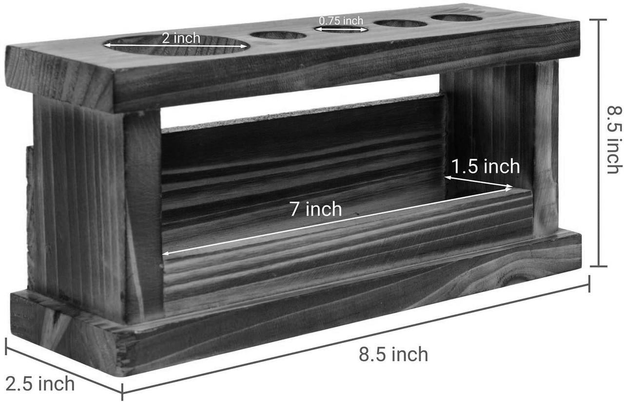 Органайзер для зубных щеток из дерева Касабланка Карри (ОЗП-000303) - фото 4 Органайзер для зубных щеток из дерева Касабланка Карри (ОЗП-000303) - фото 4