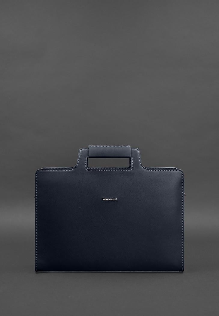 Сумка кожаная для ноутбука и документов Краст Темно-синий (A-026701) - фото 9 Сумка кожаная для ноутбука и документов Краст Темно-синий (A-026701) - фото 9