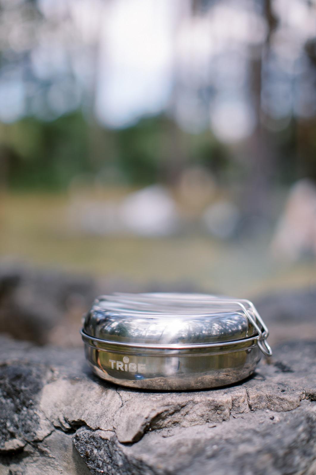 Набір посуду з нержавіючої сталі Tribe Single Set (T-FG-0009-metal) - фото 4 Набір посуду з нержавіючої сталі Tribe Single Set (T-FG-0009-metal) - фото 4