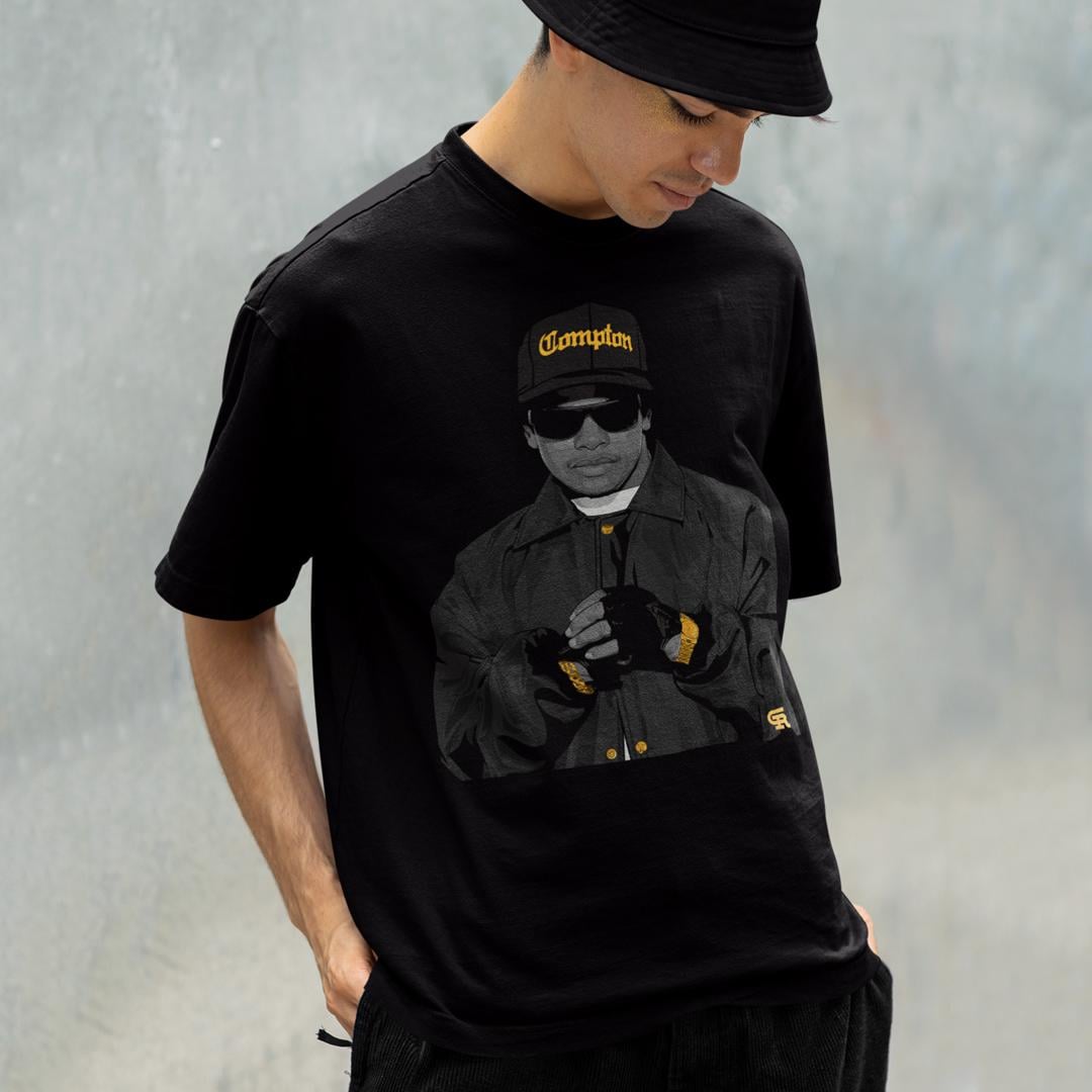 Футболка мужская Eazy E Compton 2XL Черный (00000007802)