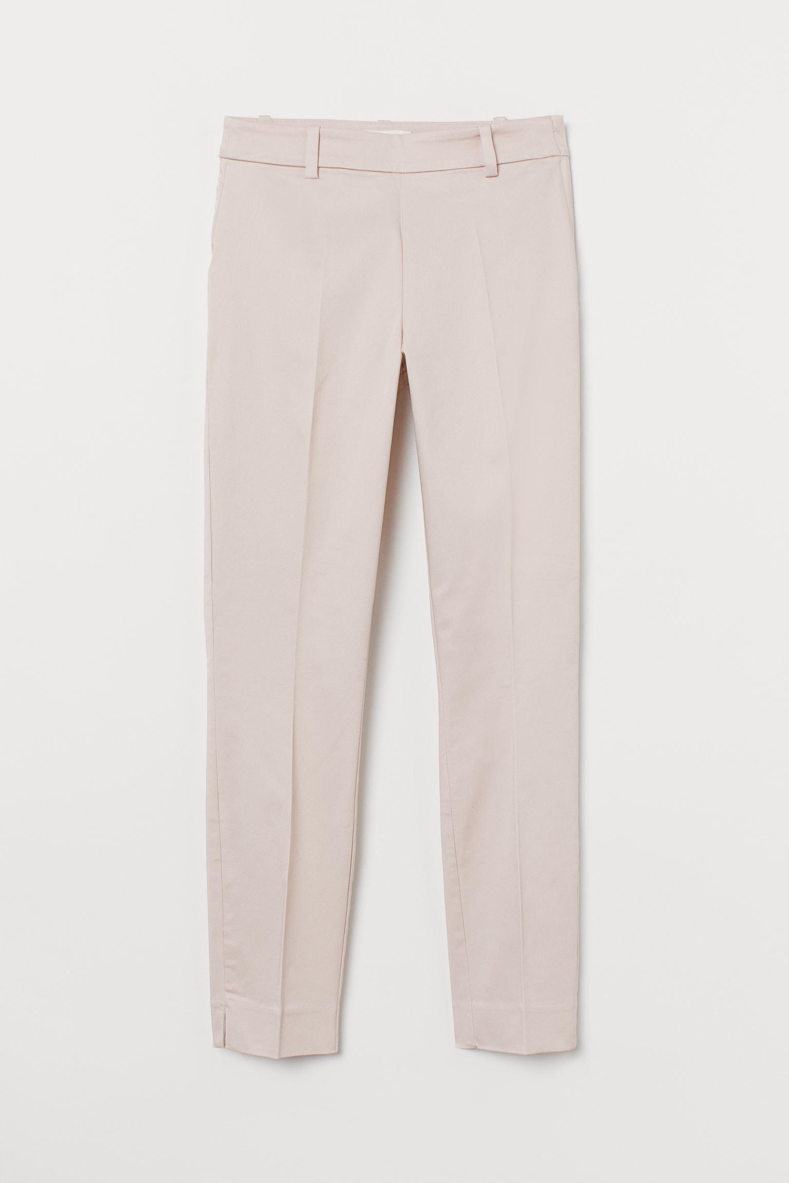 Брюки H&M р. 36 Пудровый (17027663461)