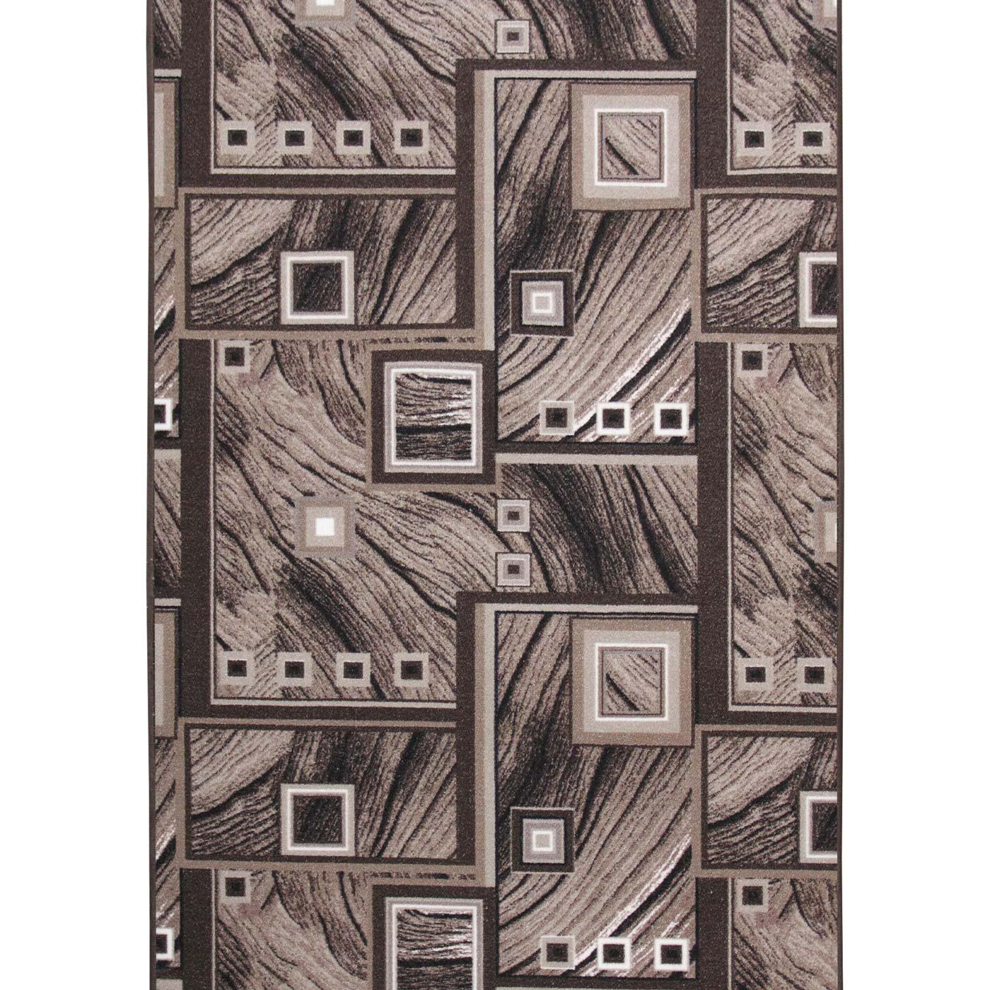 Ковер безворсовый на войлочной основе DAKARIA Print Run Квадрат p3 2x2 м Коричневый/Бежевый (00-00018824) Ковер безворсовый на войлочной основе DAKARIA Print Run Квадрат p3 2x2 м Коричневый/Бежевый (00-00018824)
