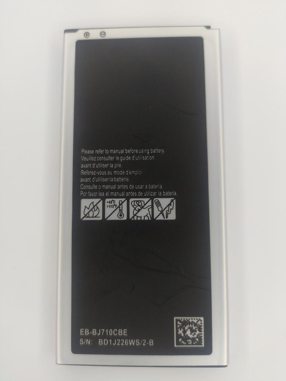 Акумулятор EB-BJ710CBE AAAA для телефону Samsung Galaxy J7 2016 (2059544255) - фото 3