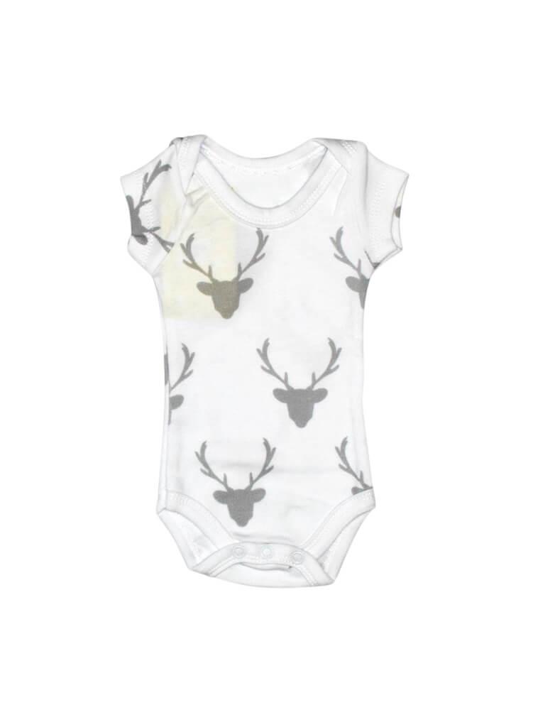 Боди детский Олени р. 62 Белый (1594-62)
