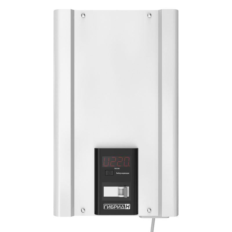 Стабилизатор напряжения симисторный/дублированный с электромагнитным реле Элекс Гибрид У 7-1/10 v2.0 2200 Вт (DR008241) - фото 2 Стабилизатор напряжения симисторный/дублированный с электромагнитным реле Элекс Гибрид У 7-1/10 v2.0 2200 Вт (DR008241) - фото 2