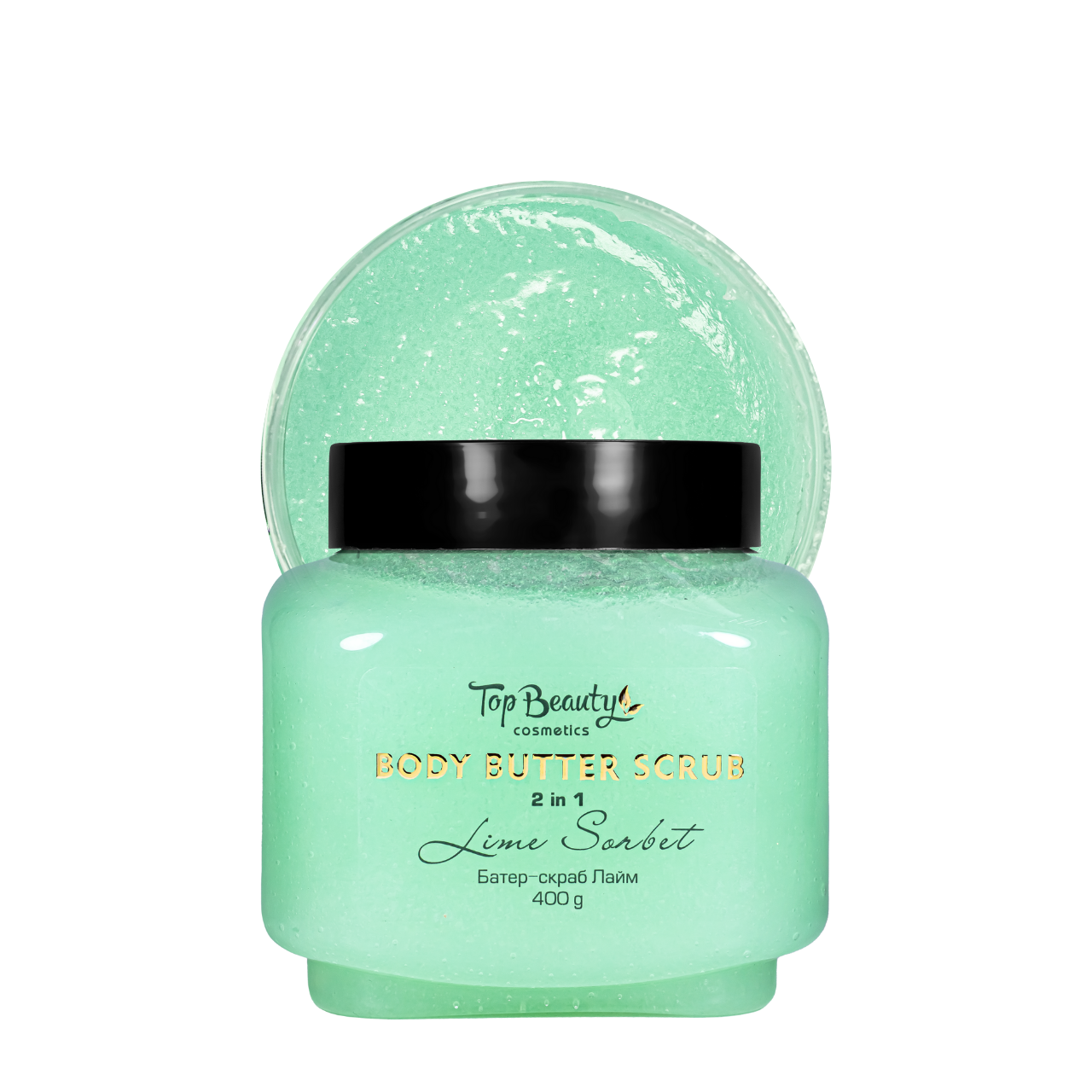 Скраб баттер для тела Top Beauty Body Butter Scrub Lime Sorbet 2в1 400 г Скраб баттер для тела Top Beauty Body Butter Scrub Lime Sorbet 2в1 400 г