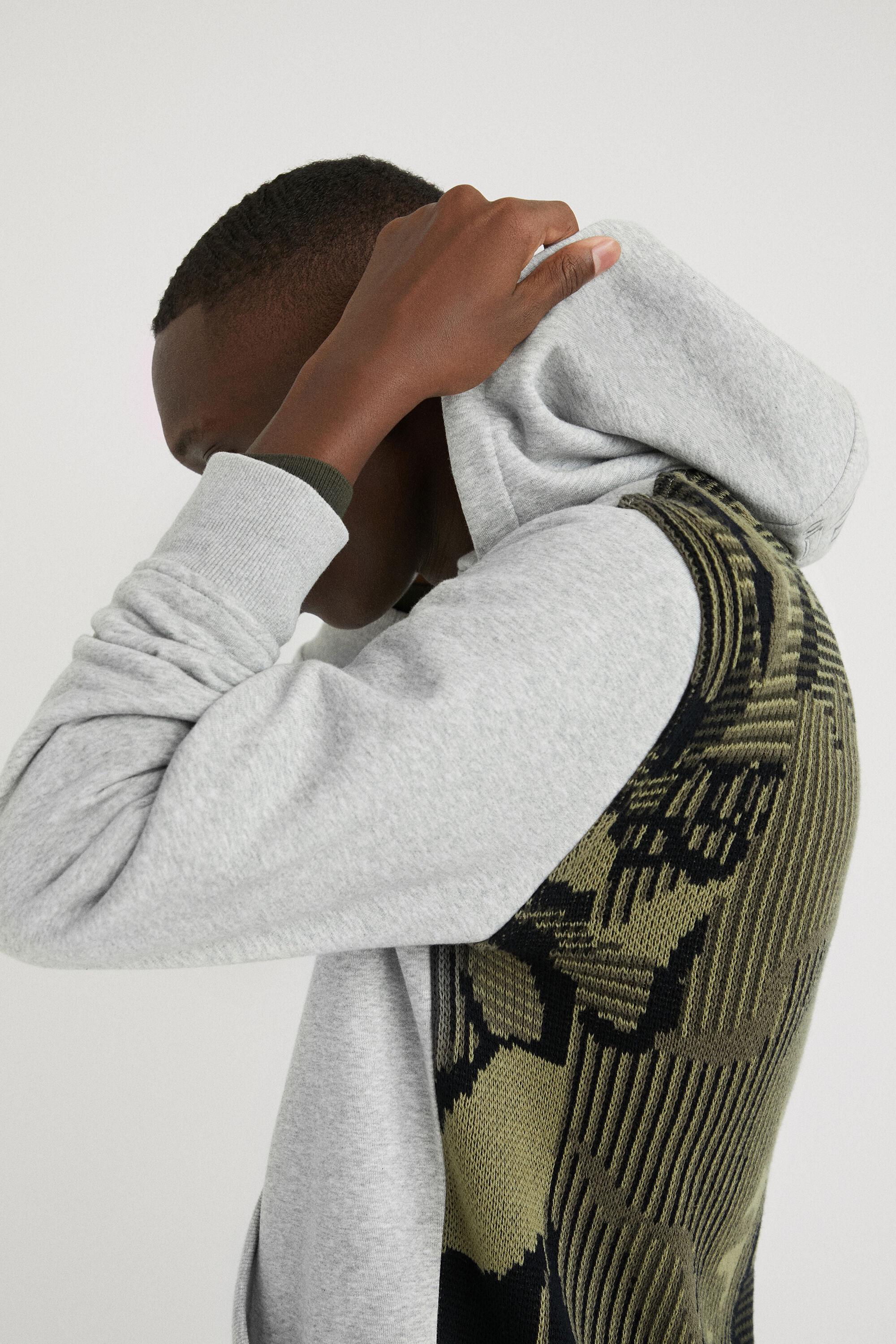 Свитшот мужской Desigual 22smsk03 XL Серый - фото 2