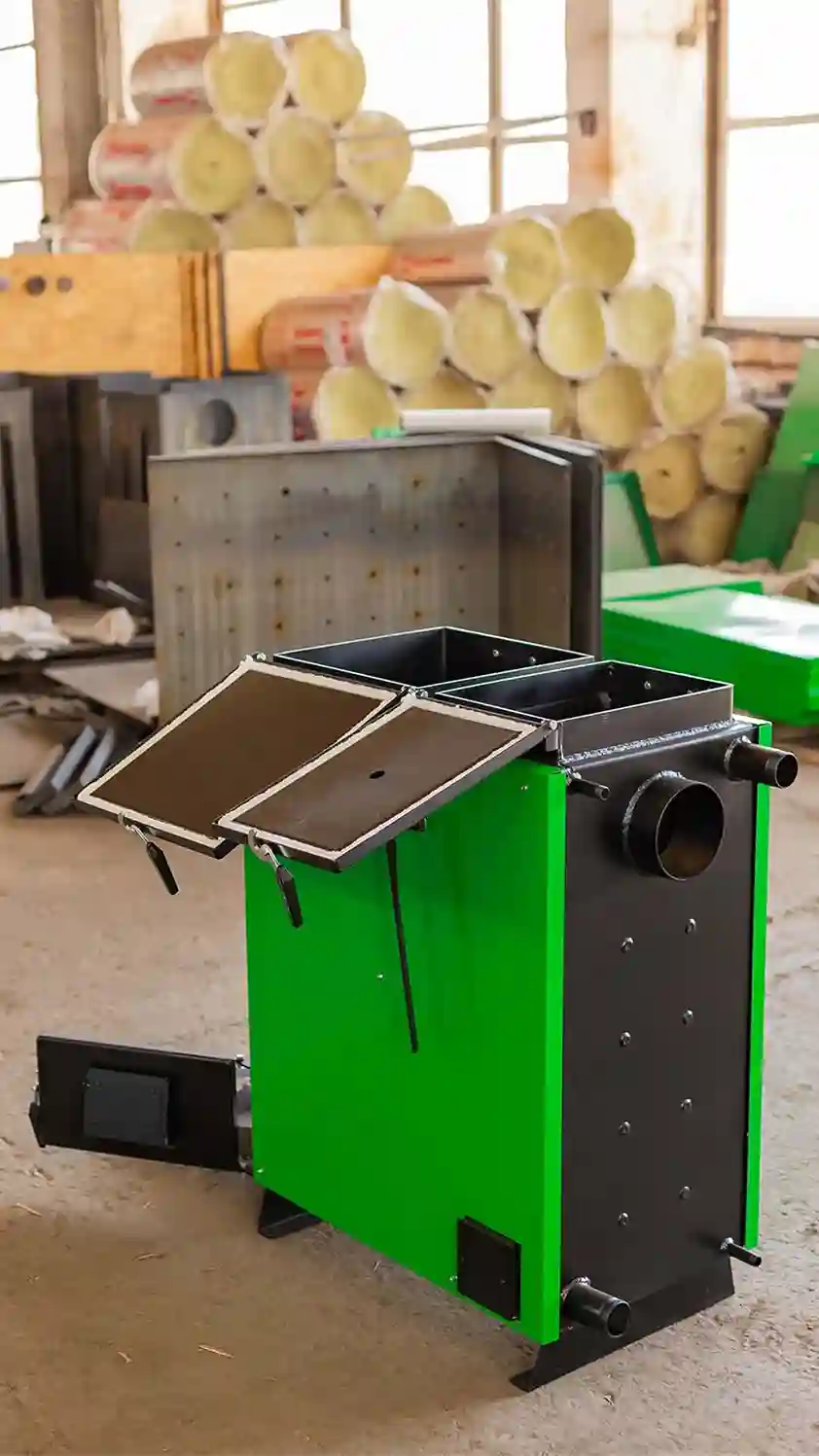 Котел твердотопливный шахтный Zubr Pro 10 кВт (21-61-100036) - фото 13