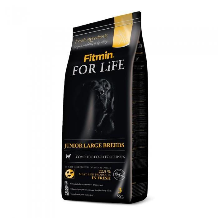 Корм сухий Fitmin For Life Junior large breeds для цуценят великих та гігантських порід 3 кг (1158110018)
