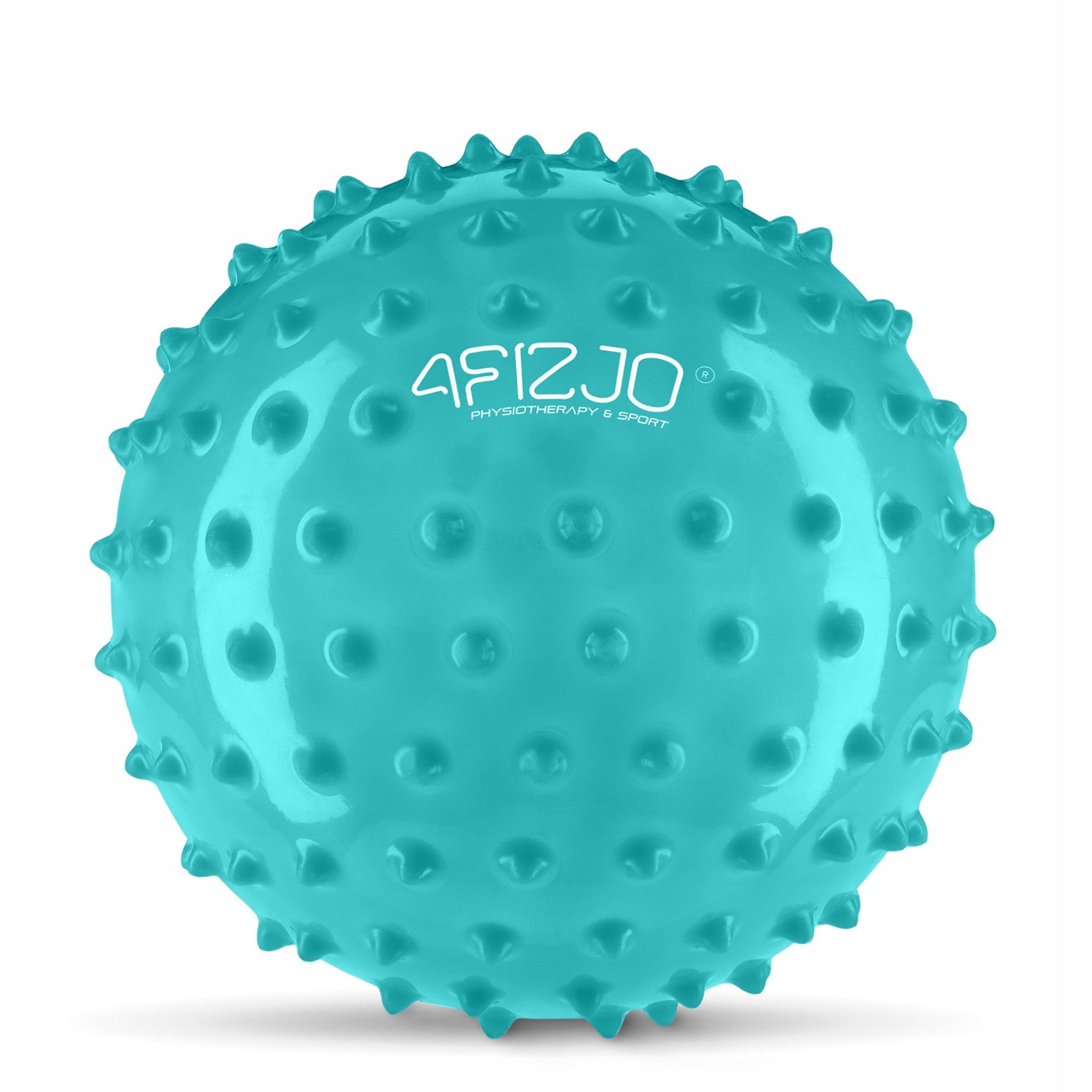 М'яч для пілатесу, йоги, реабілітації 4fizjo 20 см (масажний) Mint (P-5905973406093)