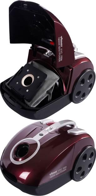 Пилосос для сухого прибирання Vimar VVC-1834R (29194791) - фото 13 Пилосос для сухого прибирання Vimar VVC-1834R (29194791) - фото 13