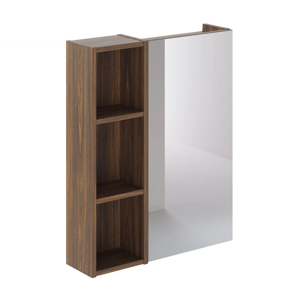 Зеркало-шкаф MVK Vostok Lite 70 левый 700х160х750 мм Дуб Бурбон (8102br-1)