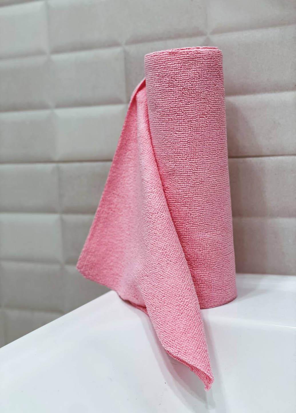 Набор кухонных салфеток в рулоне микрофибра 20 шт. 25х25 см