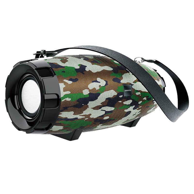 Портативная акустическая система BOROFONE Coolant sports BT speaker IPX5 BR14 Camouflage Green (cb8a1077)