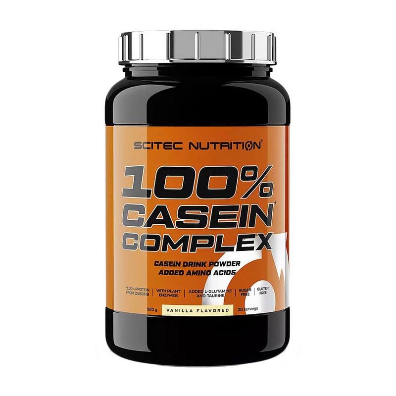 Протеїн казеїновий Scitec Nutrition 100% Casein Complex 920 г Ваніль