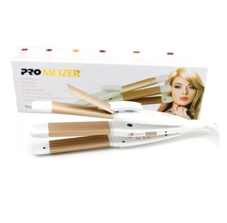 Щипцы-выпрямитель для волос PROMOZER MZ-7023 60 Вт 3 режима работы с керамическими пластинами (opt-18125)