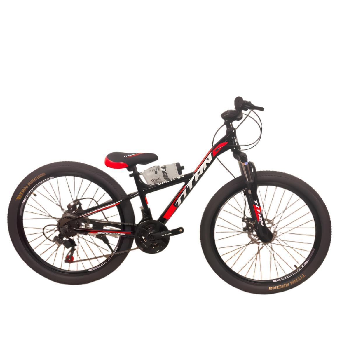 Велосипед Titan CALYPSO 26" 13" Чорний/Червоний (404)