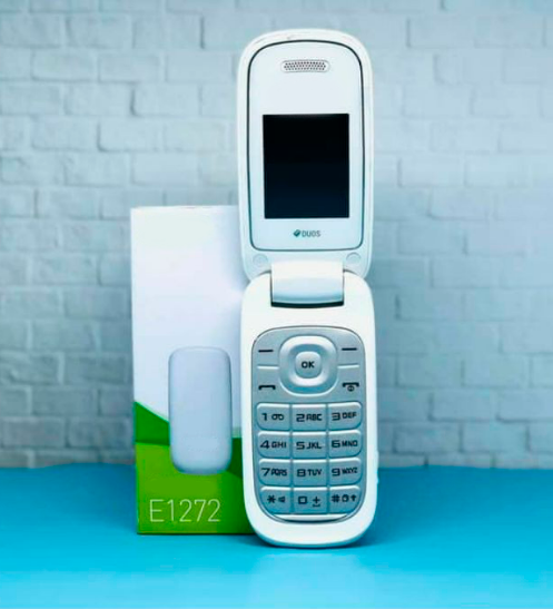 Мобільний телефон Duos E1272 White