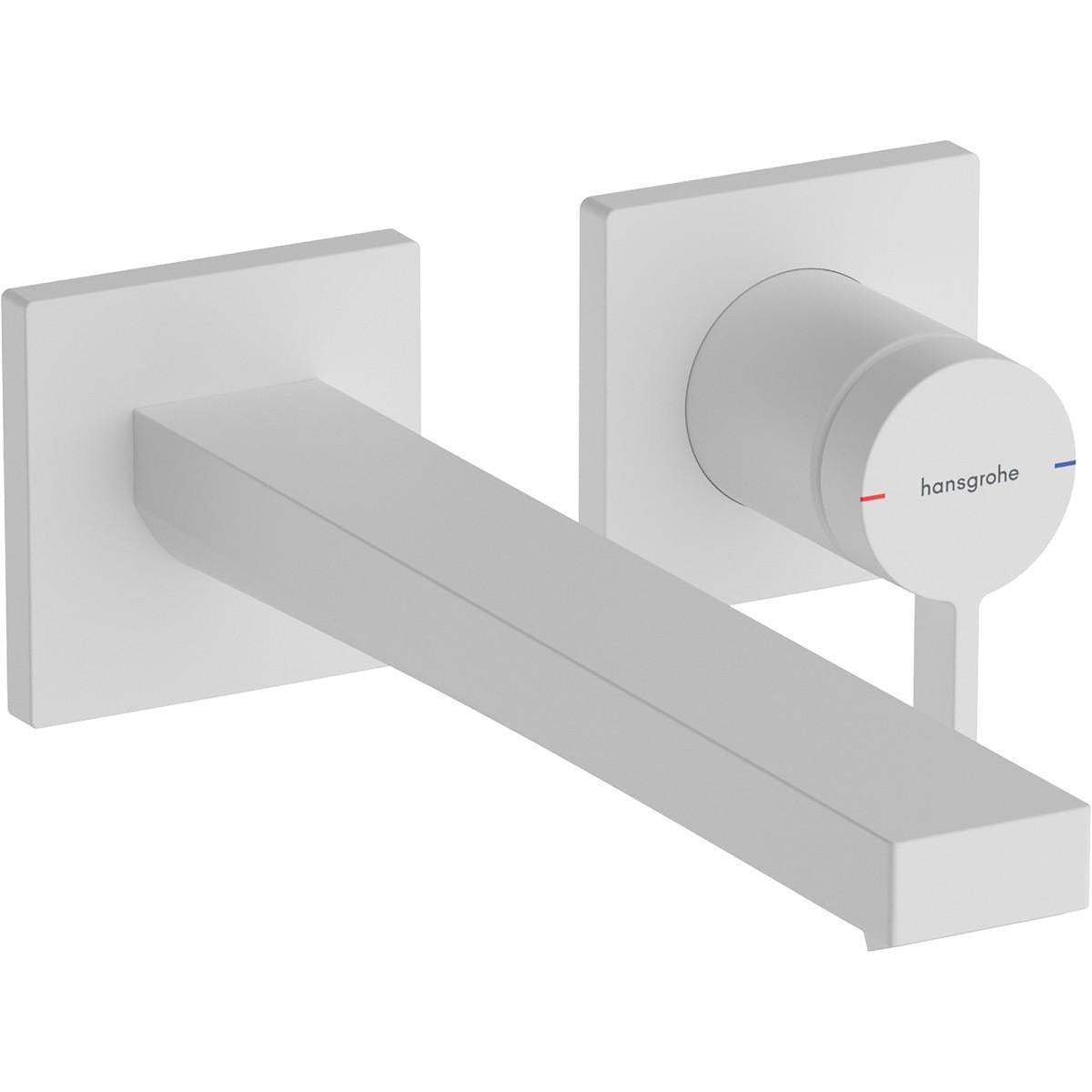 Змішувач для раковини Hansgrohe Tecturis E одноважільний Білий матовий (37461171) Змішувач для раковини Hansgrohe Tecturis E одноважільний Білий матовий (37461171)