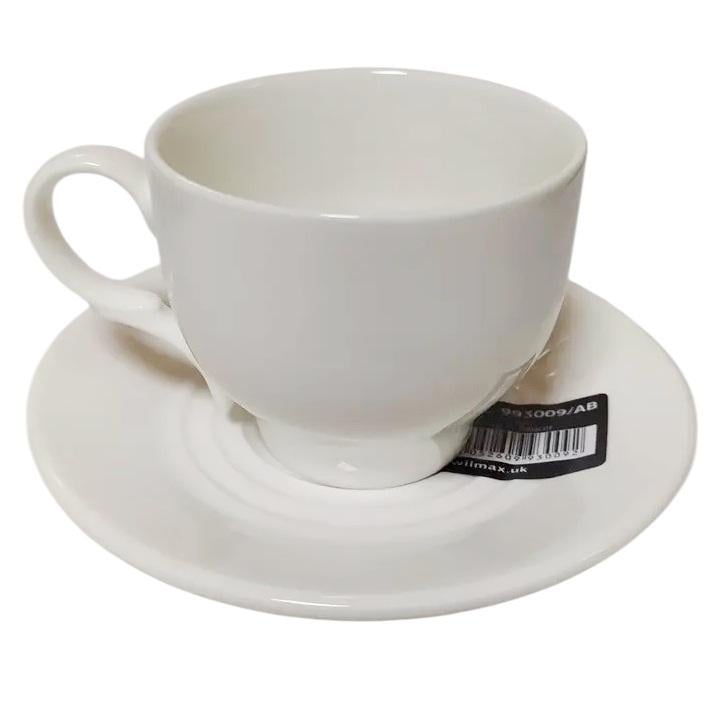 Чашка чайна Wilmax 993009 WIL з блюдцем 220 мл (1155337774)